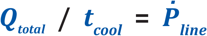 Cooling Power Per Line